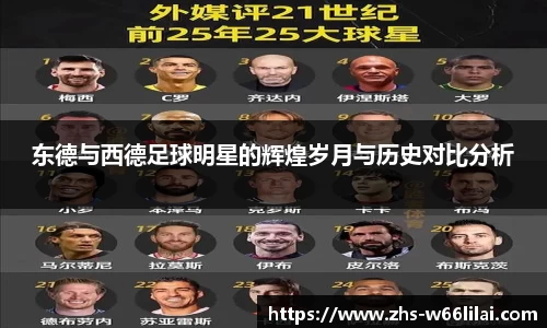 东德与西德足球明星的辉煌岁月与历史对比分析